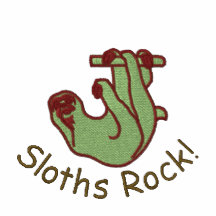 Spaßkundengerechte gestickte Sloth-T-Shirts