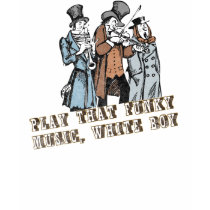 Spielen Sie dieses flippige Musik-weiße Jungen-T-S