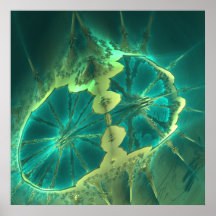 spikey Mikrobe Plakat