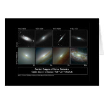 Spiralarm baucht Hubble Teleskop-Foto aus Grußkarten