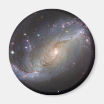 Spiralarm NGC 1672 durch das Hubble Teleskop Magnets