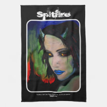 "Spitfire-" Amerikaner MoJo Geschirrtuch Handtuch