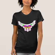 Spitze-Kragen Tshirt