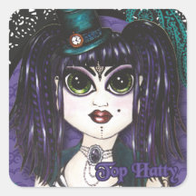 SpitzenHatty gotische Fusion Bellydance Aufkleber