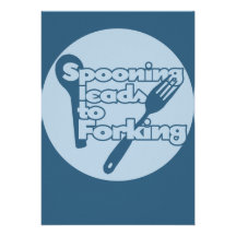 Spooning führt zu das Gabeln Ankündigungen