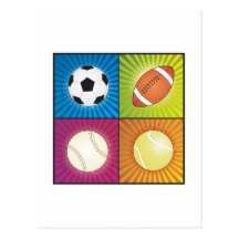 Sport-Meister Postkarte