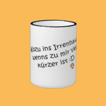Spruch,Becher tassen