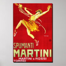 Spumanti, Martini u. Rossi Posterdrucke