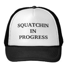 Squatchin laufender Hut Retromütze