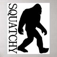 SQUATCHY SILHOUETTE Shirt - Special *BFRO* Edition Print