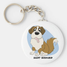 St Bernard Keychain Porte-clef