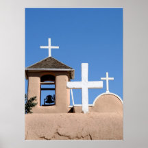 St Francis des croix d'église d'Assisi Posters