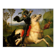 St George et le dragon Cartes Postales