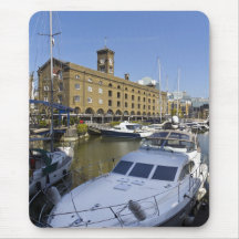St Katherines Dock london Mousepad