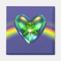 St Patrick Tagesherz-Charme Magnete