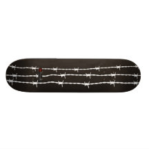 STACHELDRAHT PERSONALISIERTE SKATEBOARDDECKS