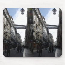 Stadt-Licht Lissabons Portugal in Stadtansicht Sta Mousepad
