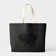 Stammes- Afrika-Elefant Tasche