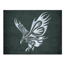 Stammes- Eagle Postkarte