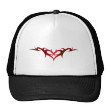 Stammes- Herz Cap