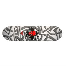 Stammes- Schädel Skateboard Bretter