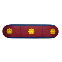 Standard der Heilsarmee, religiöse Flagge Skateboard Deck