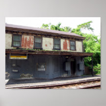 Station de cul-de-sac affiches
