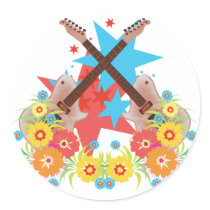 Stern-Gitarren-Blumen