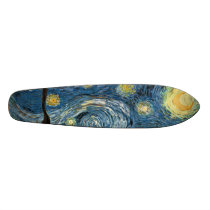 Sternenklare NachtSkateboard Oldschool Van Gogh