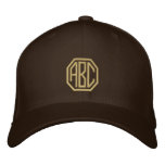 Stickerei-Monogramm-personalisierte Initialen