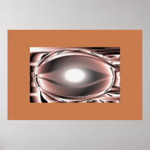 Stilized Auge Poster