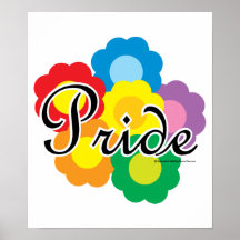 Stolz-Blumen LGBT Poster