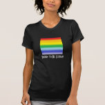 Stolz-Regenbogen-Damen-T-Shirt