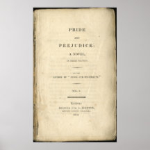 Stolz und Vorurteil Jane Austen Posterdrucke