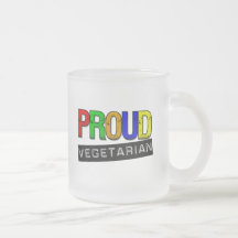 Stolzer Vegetarier Kaffee Haferl