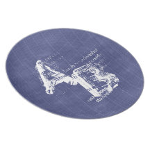 Stonewashed Initialen Party Teller