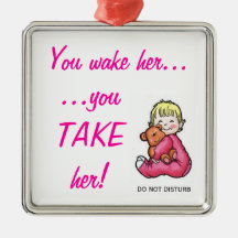 Stören Sie nicht Babytüraufhänger Ornamente