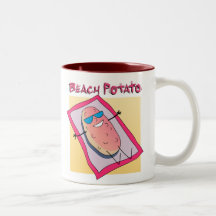 Strand-Kartoffel-Becher Kaffeetasse