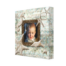 Strand-KinderLeinwand-Druck-Foto-Schablonen-Sand-B Leinwand Drucke