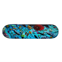 Stromunterbrecher - Kunst der Straßen-Sk8 Skate Board