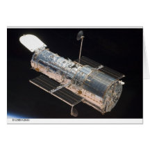 STS-125 Atlantis Hubble Grußkarte