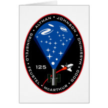 STS-125 GRUßKARTEN