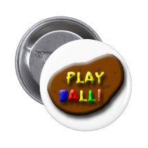 Stubenhocker-Ball Anstecknadelbutton