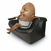 Stubenhocker-Papierskulptur Fotoskulpturen