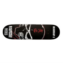 style de ninja de zombi skateboard customisable