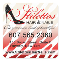 Stylets cheveux et ongles faits sur commande autocollants