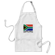 Südafrika-Flagge Schürzen