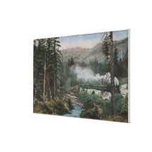 Südliche pazifische Eisenbahn Gespannte Galeriedrucke