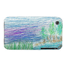 Sumpfgebiet-Szenen-Abdeckung iPhone 3 Cover