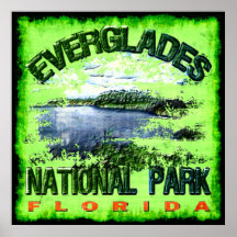 Sumpfgebiete Nationalpark, Florida Posterdrucke